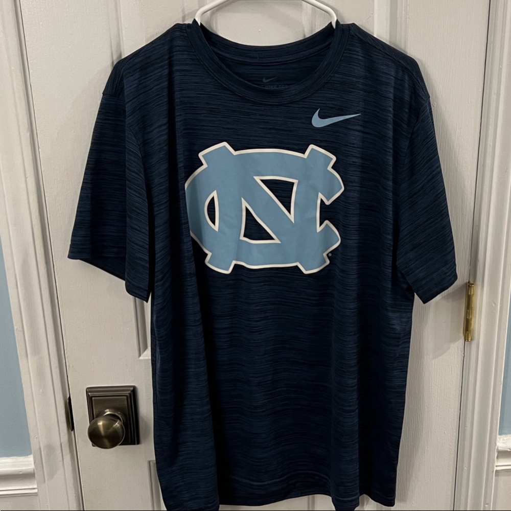 Nike Dark Blue T-Shirt with Bold Logo